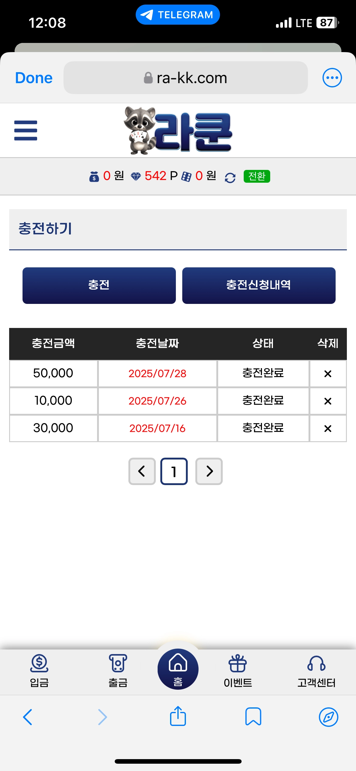 라쿤 이용후기 