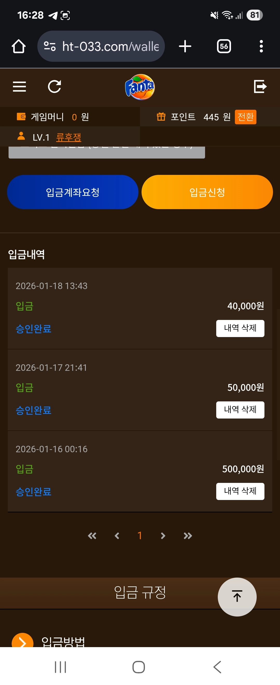 환타 이용후기