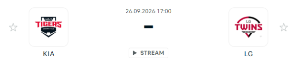 [대한민국 KBO] 9월26일 KIA 타이거즈 vs LG 트윈스 | 스포츠 분석 무료 중계 토친놈