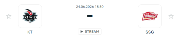 [대한민국 KBO] 6월24일 kt wiz vs SSG 랜더스 | 스포츠 분석 무료 중계 토친놈